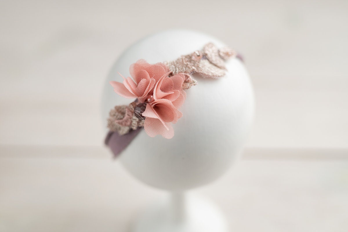 Newborn Headband Girl,Newborn lace Pillow,Newborn Photography Props,Newborn props for photography,Newborn posing pillow,Newborn props set