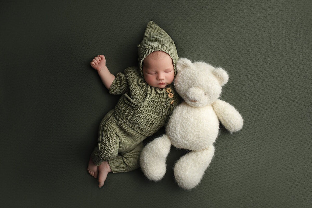 Newborn Knited set,Newborn Knit romper,Newborn Hat,Newborn outfit,Newborn photography,Pregnancy gift,Knitted newborn photo props