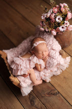 Newborn photo outfit girl,Newborn Girl Bonnet,Newborn girl romper,Newborn photography prop,Newborn photo prop set,Newborn prop