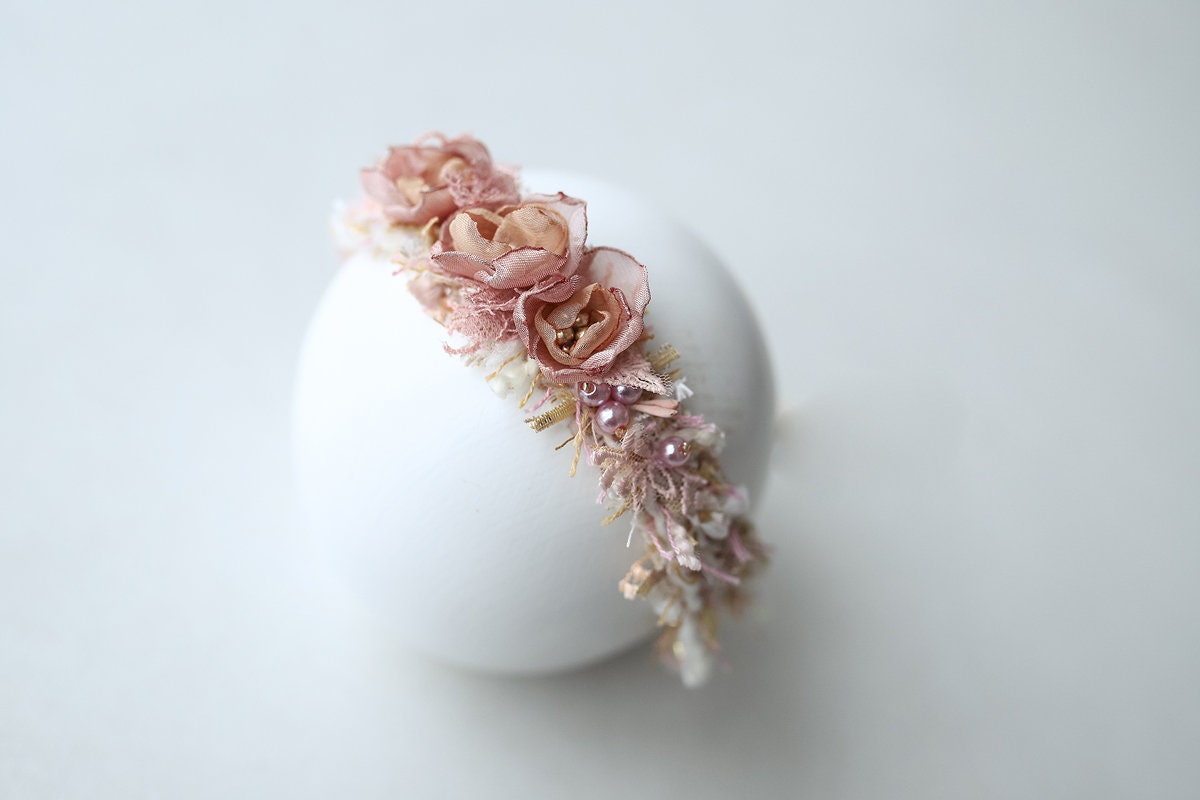 Newborn Headband Girl,Newborn Headband for Photography,Newborn Tieback, Newborn girl headband,Newborn photography props,Newborn photo props