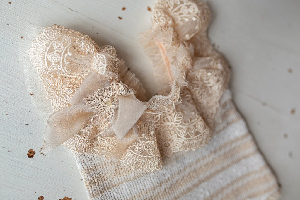 Newborn girl Romper & Headband,Newborn photography girl outfit,Newborn Outfit,Newborn Photography Prop,Newborn Photo Prop,Newborn Romper