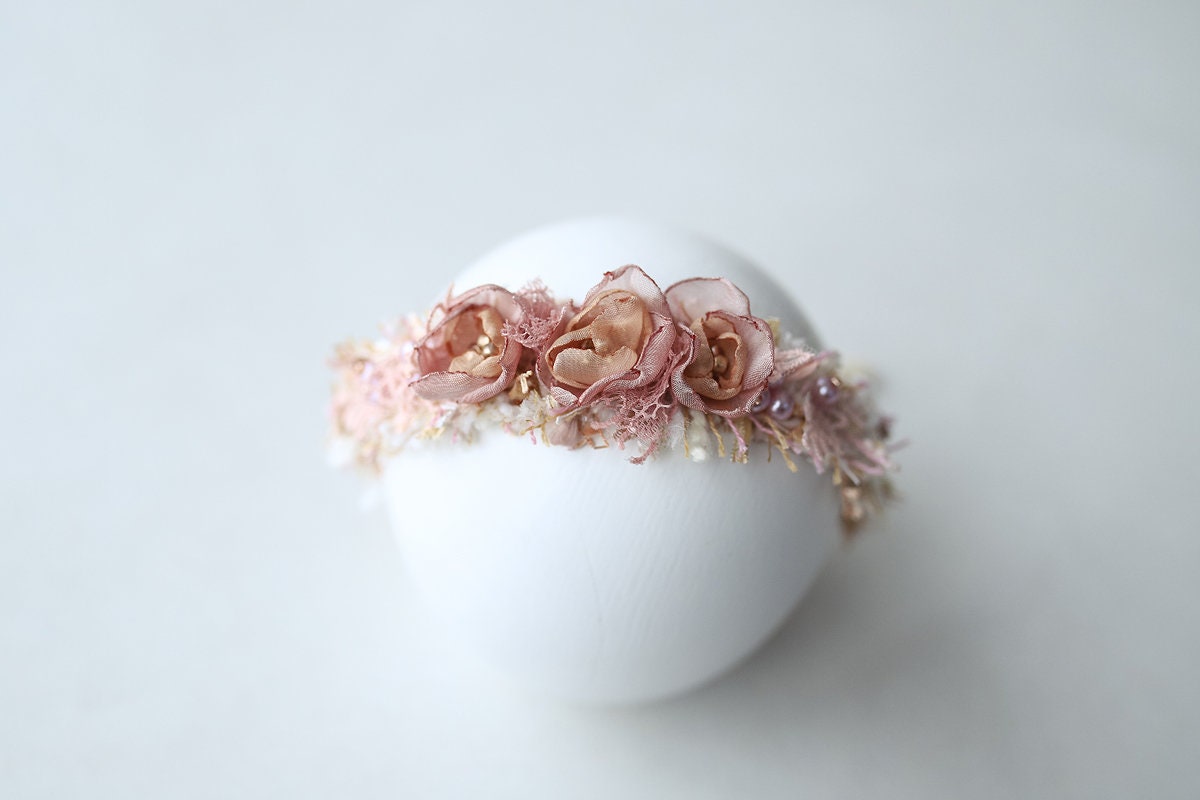 Newborn Headband Girl,Newborn Headband for Photography,Newborn Tieback, Newborn girl headband,Newborn photography props,Newborn photo props