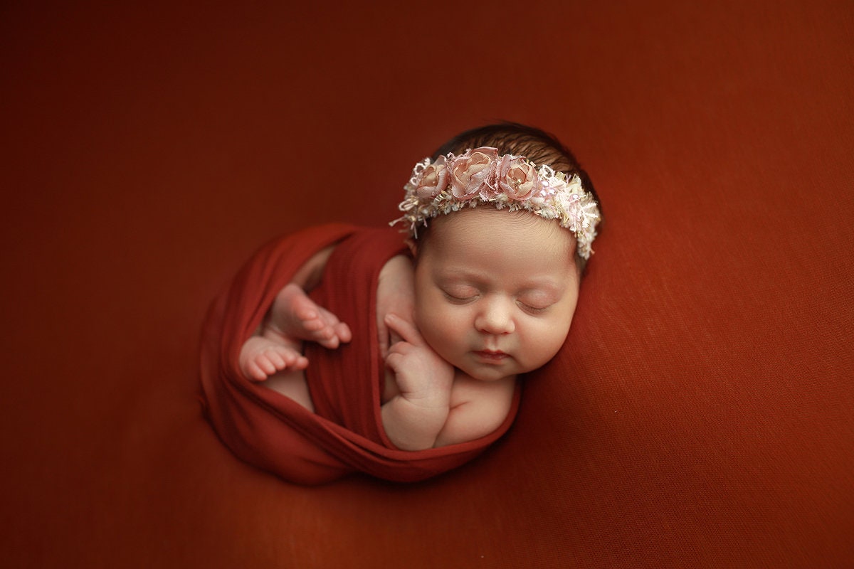 Newborn Headband Girl,Newborn Headband for Photography,Newborn Tieback, Newborn girl headband,Newborn photography props,Newborn photo props