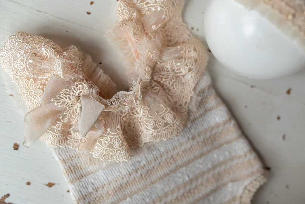 Newborn girl Romper & Headband,Newborn photography girl outfit,Newborn Outfit,Newborn Photography Prop,Newborn Photo Prop,Newborn Romper