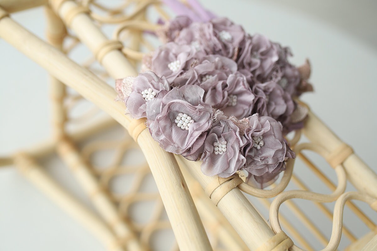 Newborn Headband Girl,Newborn Headband for Photography,Newborn Tieback, Newborn girl headband,Newborn photography props,Newborn photo props