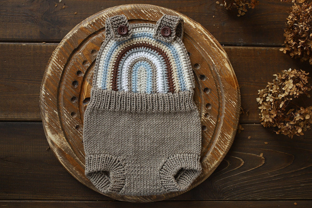 Newborn Knit romper,Newborn Knited set,Newborn Hat,Newborn outfit,Newborn cap,Newborn photography,Pregnancy gift,Knitted newborn photo props