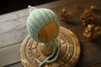 Newborn Knit romper,Newborn Knited set,Newborn Hat,Newborn outfit,Newborn cap,Newborn photography,Pregnancy gift,Knitted newborn photo props