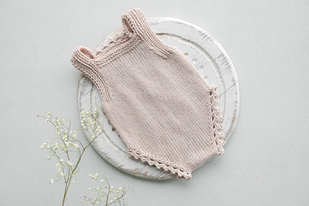 Knitted romper & bonnet,Newborn Photography Prop Set,Newborn photography outfit,Newborn girl photoshoot outfit,Pregnancy gift,Newborn props