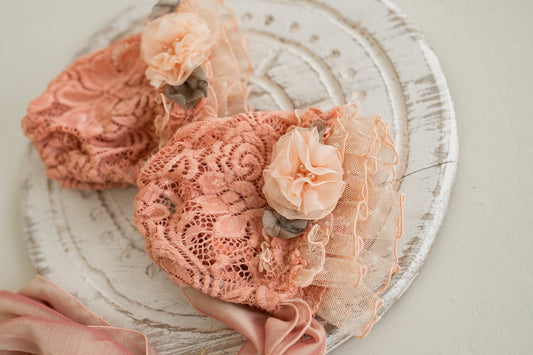 Newborn lace Bonnet,Newborn vintage bonnet,Newborn lace Sleep Hat,Newborn Hat,Newborn outfit,Newborn cap,Newborn photography,bonnet girl