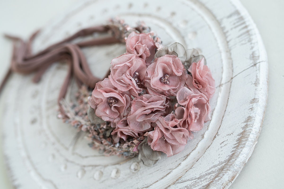 Newborn Headband Girl,Newborn Headband for Photography,Newborn Tieback, Newborn girl headband,Newborn photography props,Newborn photo props