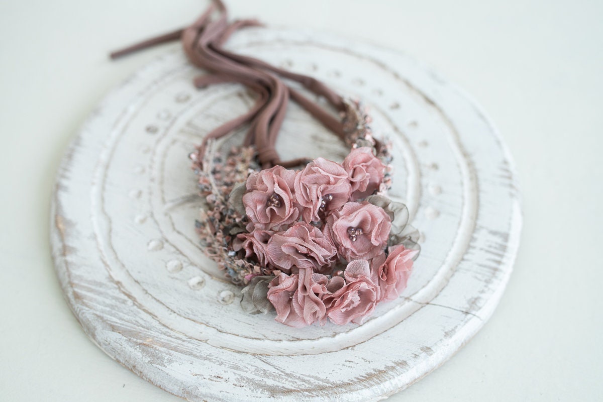 Newborn Headband Girl,Newborn Headband for Photography,Newborn Tieback, Newborn girl headband,Newborn photography props,Newborn photo props