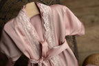 Baby girl outfit,evening robe & blindfold,Photo prop Newborn,Newborn photo prop,Newborn Outfit,Newborn photo outfit girl,Newborn prop outfit