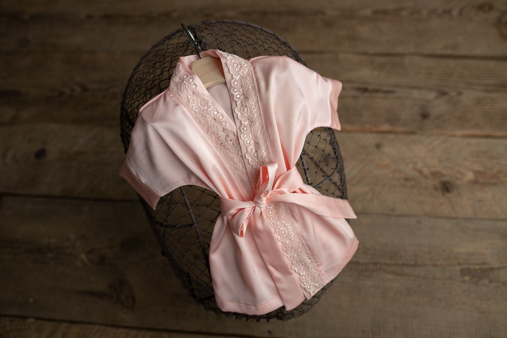 Baby girl outfit,evening robe & blindfold,Photo prop Newborn,Newborn photo prop,Newborn Outfit,Newborn photo outfit girl,Newborn prop outfit