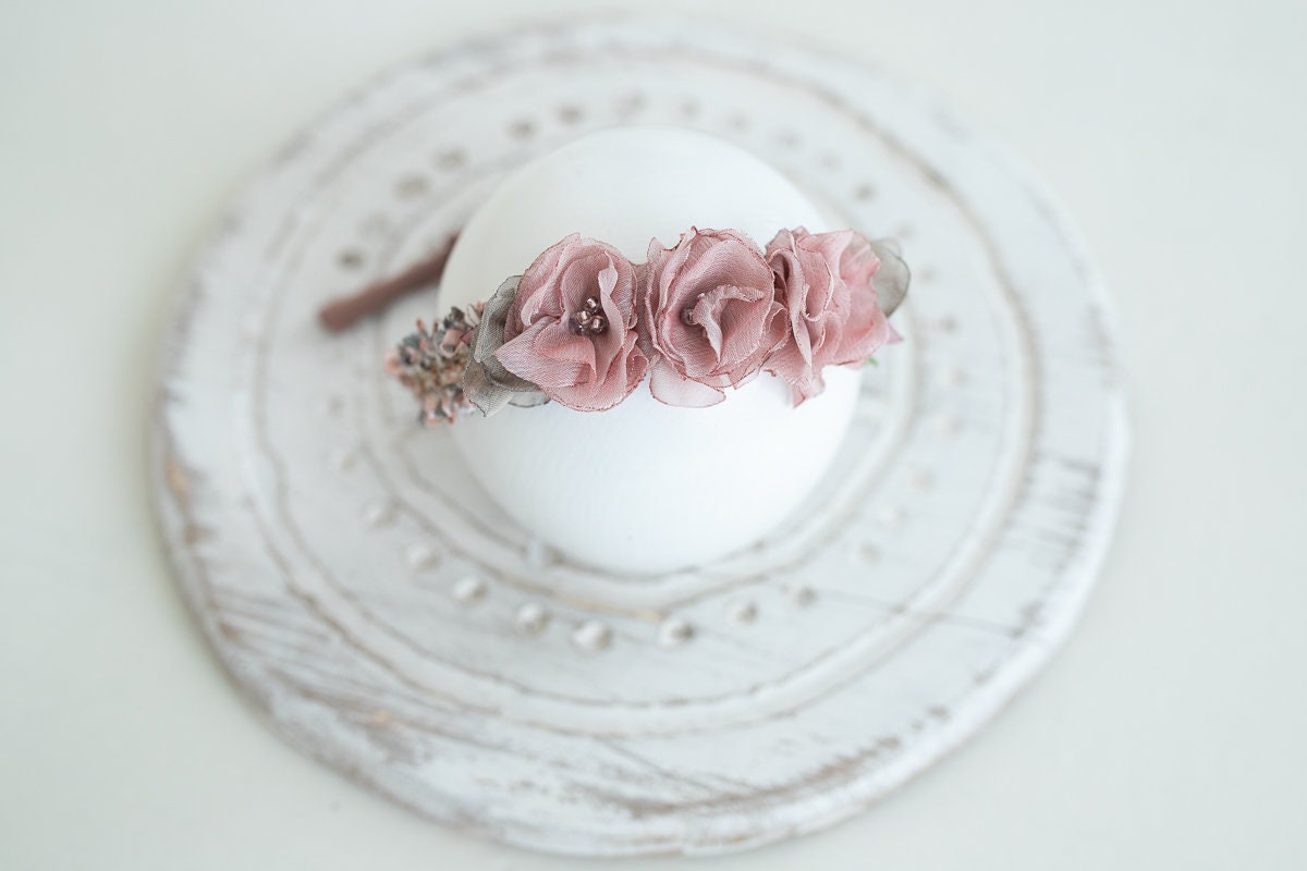 Newborn Headband Girl,Newborn Headband for Photography,Newborn Tieback, Newborn girl headband,Newborn photography props,Newborn photo props
