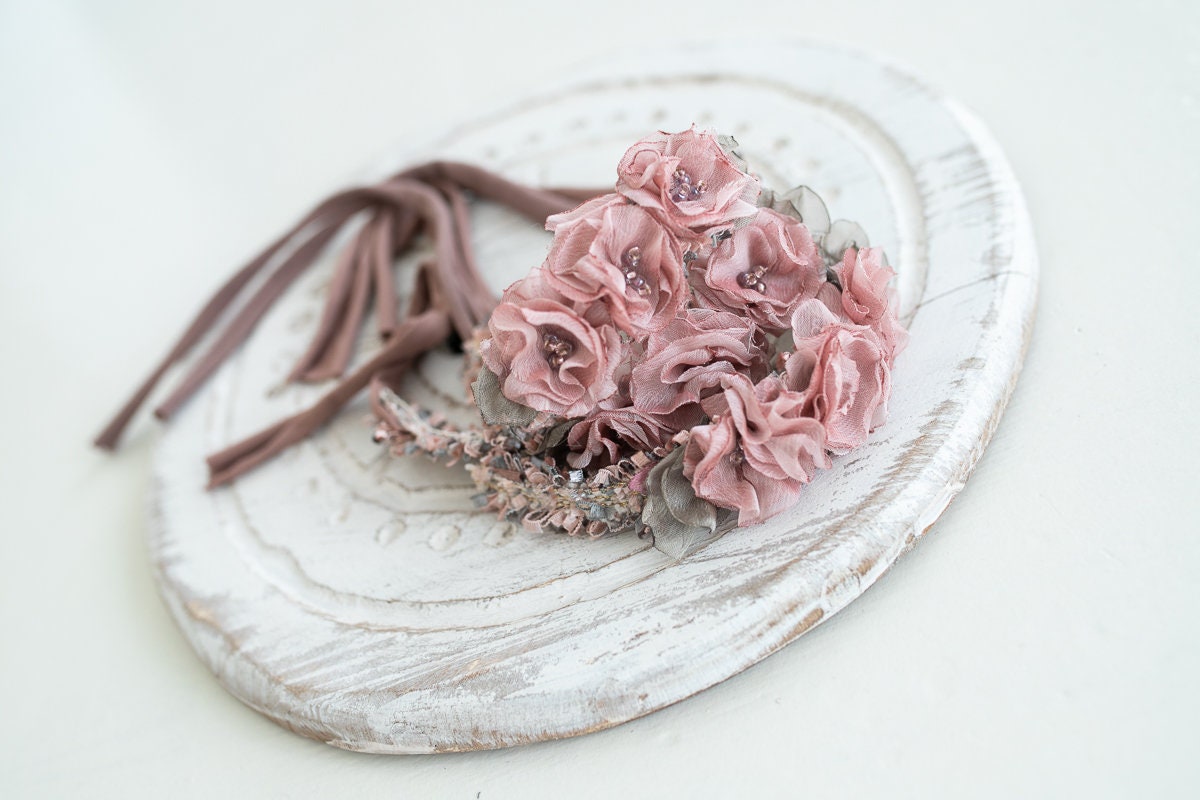 Newborn Headband Girl,Newborn Headband for Photography,Newborn Tieback, Newborn girl headband,Newborn photography props,Newborn photo props