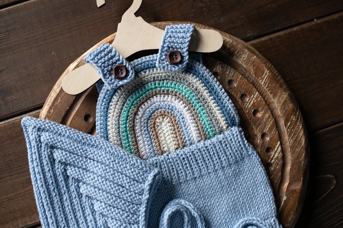 Newborn Knit romper,Newborn Knited set,Newborn Hat,Newborn outfit,Newborn cap,Newborn photography,Pregnancy gift,Knitted newborn photo props