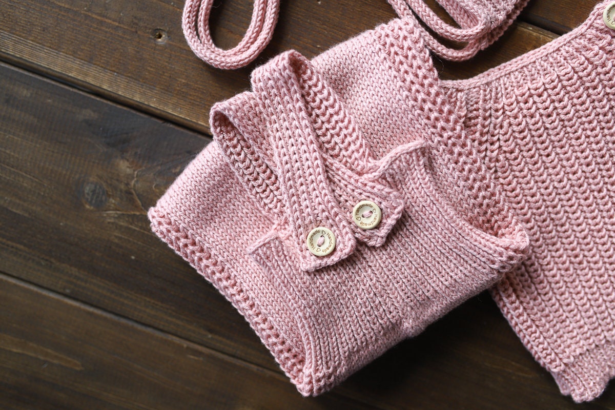 Newborn Knited set,Newborn Knit romper,Newborn Hat,Newborn outfit,Newborn photography,Pregnancy gift,Knitted newborn photo props