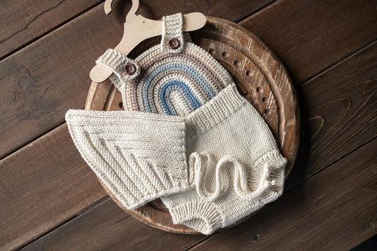 Newborn Knit romper,Newborn Knited set,Newborn Hat,Newborn outfit,Newborn cap,Newborn photography,Pregnancy gift,Knitted newborn photo props