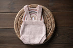 Newborn Knit romper,Newborn Knited set,Newborn Hat,Newborn outfit,Newborn cap,Newborn photography,Pregnancy gift,Knitted newborn photo props