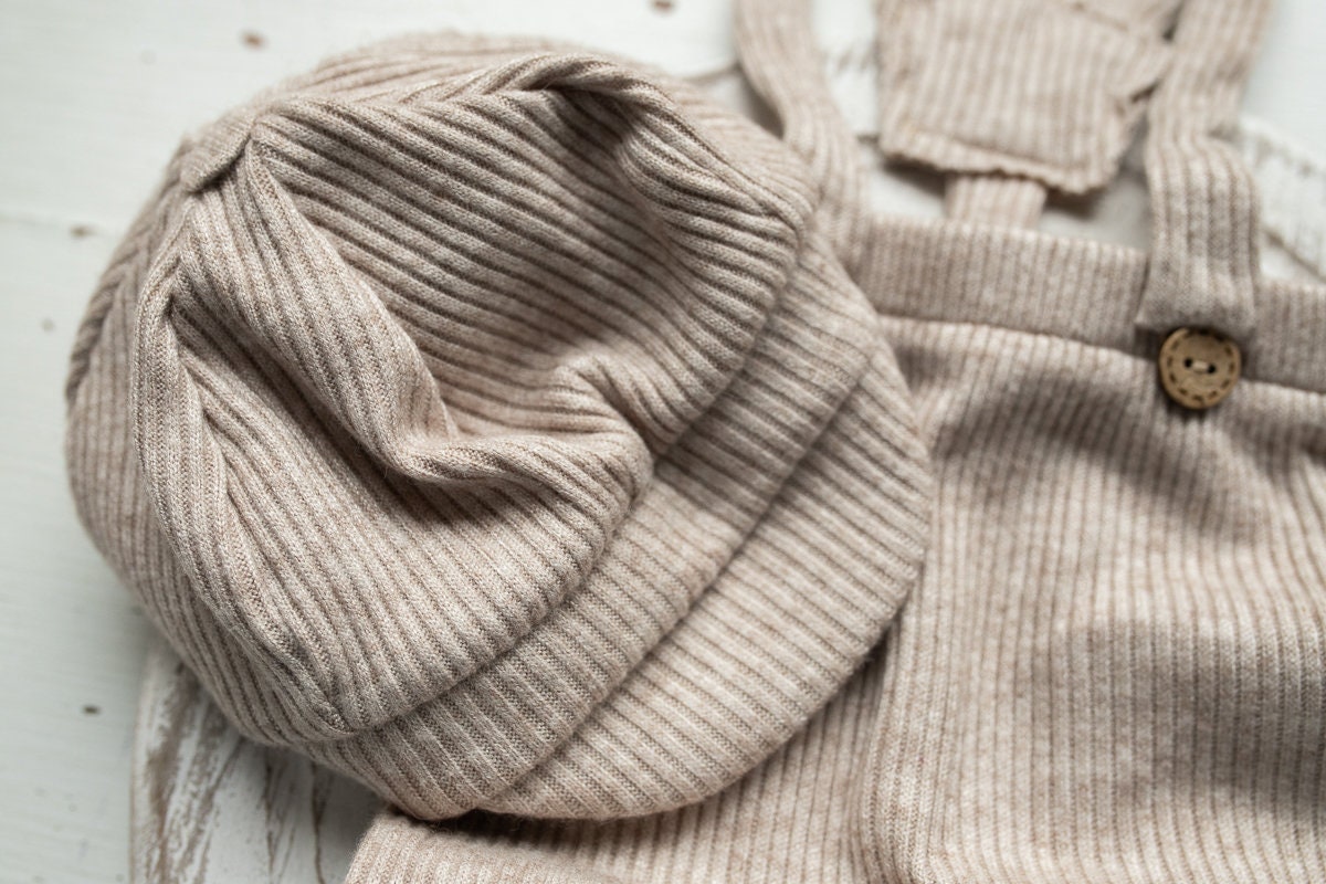 Newborn boy Romper & hat,Newborn Photography props,Newborn Photo Props,Newborn Outfit Boy,newborn prop set,Newborn baby gift,Pregnancy gift