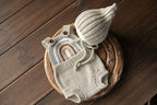 Newborn Knit romper,Newborn Knited set,Newborn Hat,Newborn outfit,Newborn cap,Newborn photography,Pregnancy gift,Knitted newborn photo props