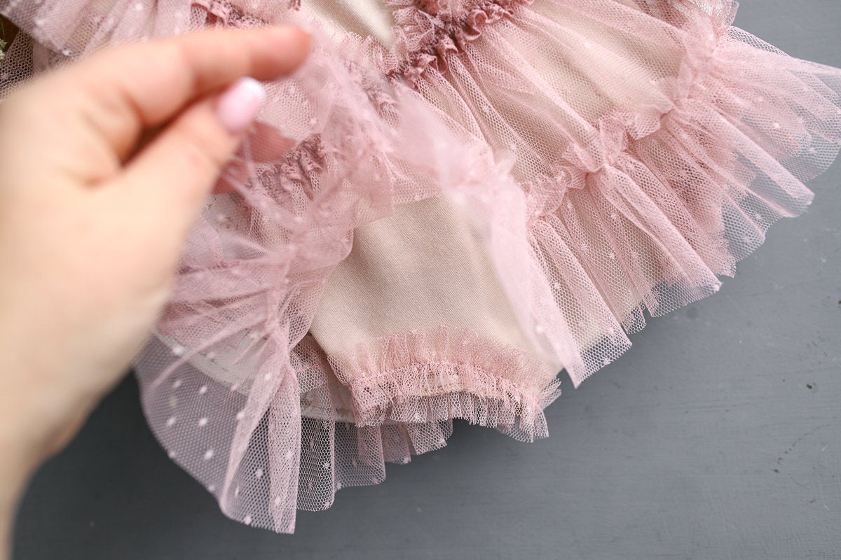 Pink romper newborn girl elegant lace trim,Newborn Girl Outfit,Newborn Photography Prop,Newborn Photo Prop,Newborn baby gift,Pregnancy gift