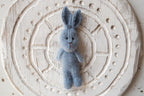 Newborn Knitted Bunny Photography Props,Newborn Bunny Hat,Newborn Knit Bunny Toy,Baby Rabbit Knitted Toy,Newborn Photography Prop