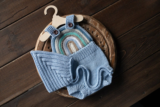 Newborn Knit romper,Newborn Knited set,Newborn Hat,Newborn outfit,Newborn cap,Newborn photography,Pregnancy gift,Knitted newborn photo props