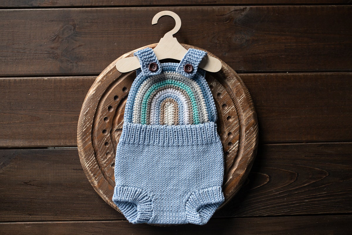 Newborn Knit romper,Newborn Knited set,Newborn Hat,Newborn outfit,Newborn cap,Newborn photography,Pregnancy gift,Knitted newborn photo props