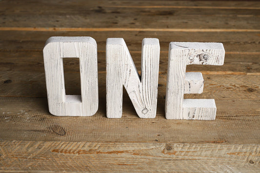 Wooden ONE Sign for First Birthday Decor,ONE Photo Prop,Sitter Girl Outfit,1st birthday photo prop,first birthday photo props