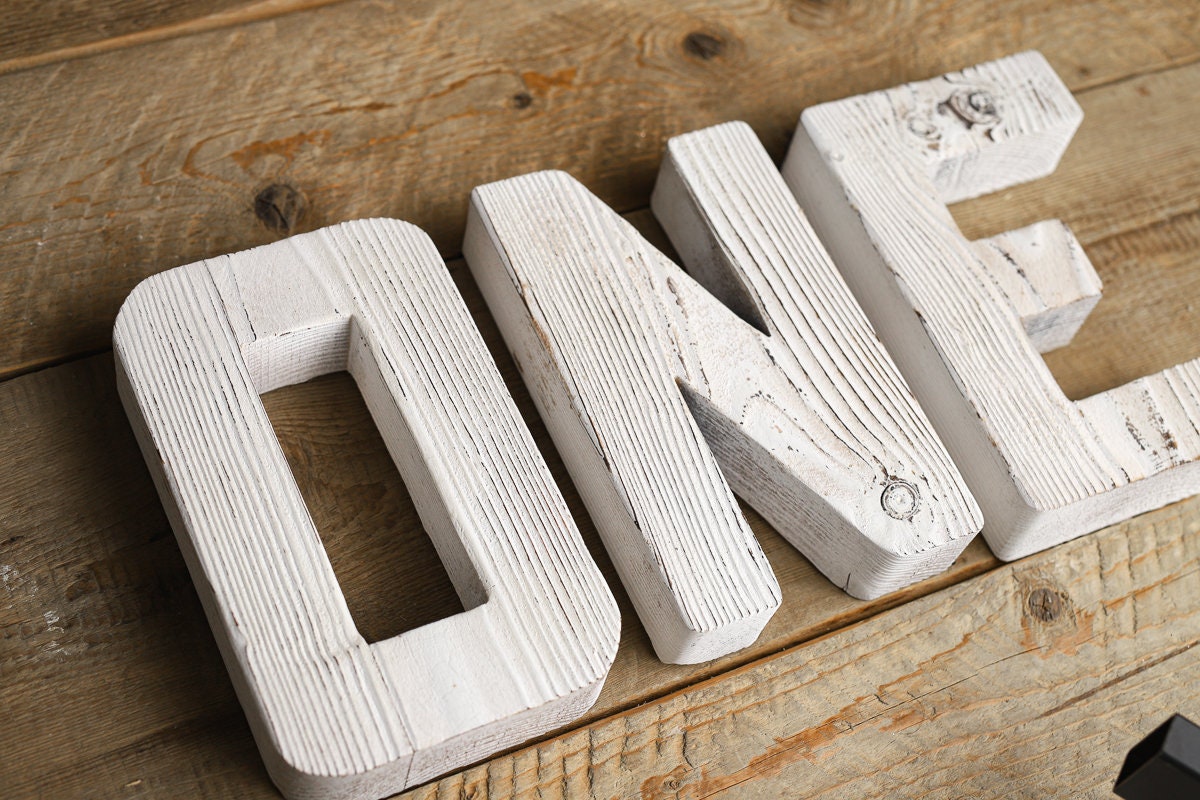 Wooden ONE Sign for First Birthday Decor,ONE Photo Prop,Sitter Girl Outfit,1st birthday photo prop,first birthday photo props