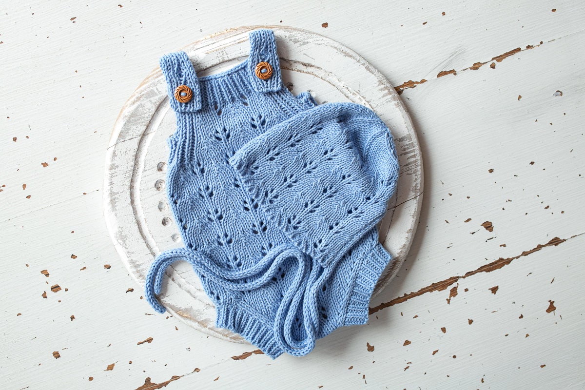 Knitted romper and bonnet,Newborn knitted Set,Newborn photography outfit,Сable knit romper,Pregnancy gift,newborn knit outfit,newborn props
