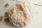 Knitted romper and bonnet,Newborn knitted Set,Newborn photography outfit,Сable knit romper,Pregnancy gift,newborn knit outfit,newborn props