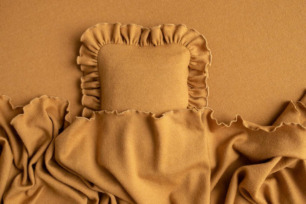 Newborn Photography Prop Set,Newborn Backdrop Fabric,Newborn Pillow,Newborn Headband,Newborn long natural wraps,Newborn photography outfit