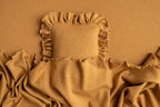 Newborn Photography Prop Set,Newborn Backdrop Fabric,Newborn Pillow,Newborn Headband,Newborn long natural wraps,Newborn photography outfit