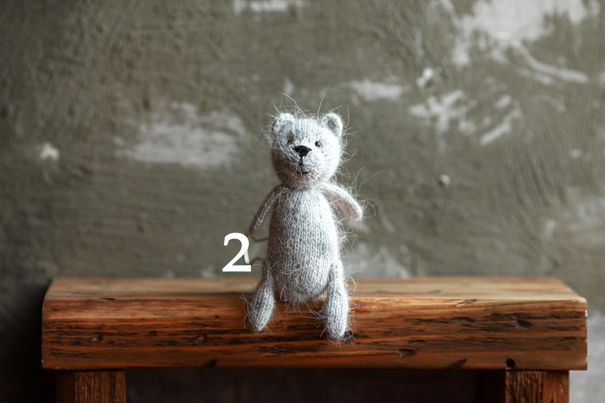 Newborn Knit Teddy Bear Outfit with Toy,Newborn Photography Props Set, Newborn Teddy Bear Outfit, Newborn Photo Props,Baby Bear Crochet Toy