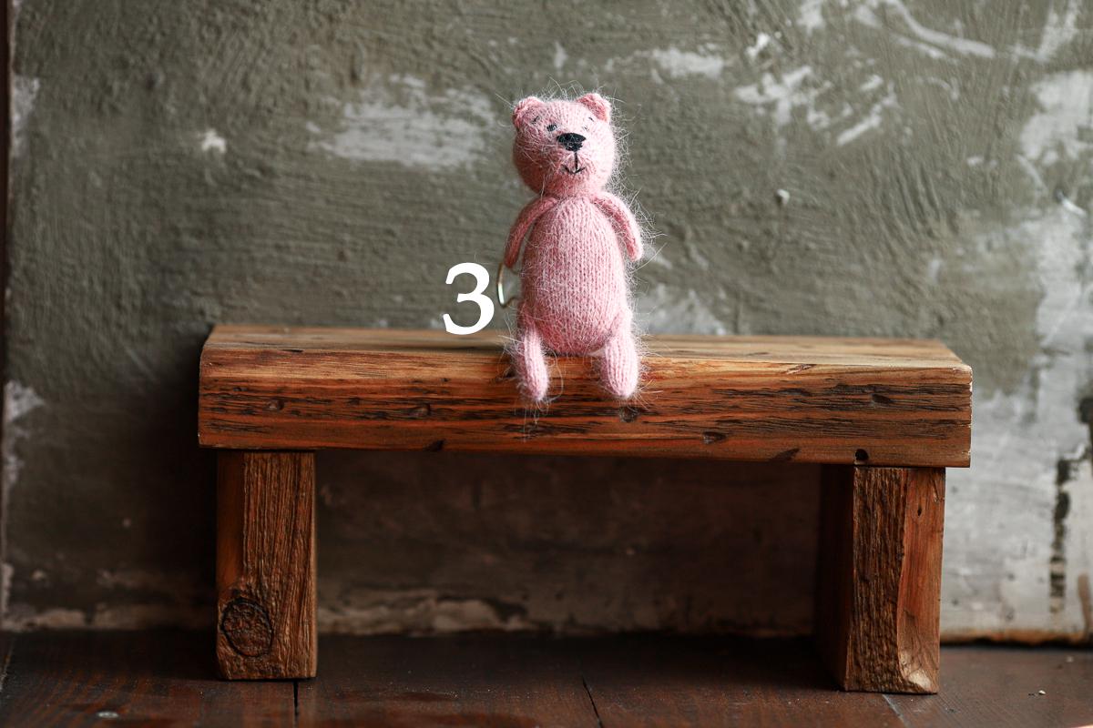 Newborn Knit Teddy Bear Outfit with Toy,Newborn Photography Props Set, Newborn Teddy Bear Outfit, Newborn Photo Props,Baby Bear Crochet Toy