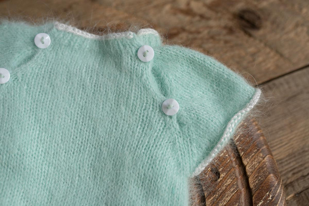 Knitted romper and bonnet,Newborn knitted Set,Newborn photography outfit,Сable knit romper,Pregnancy gift,newborn knit outfit,newborn props