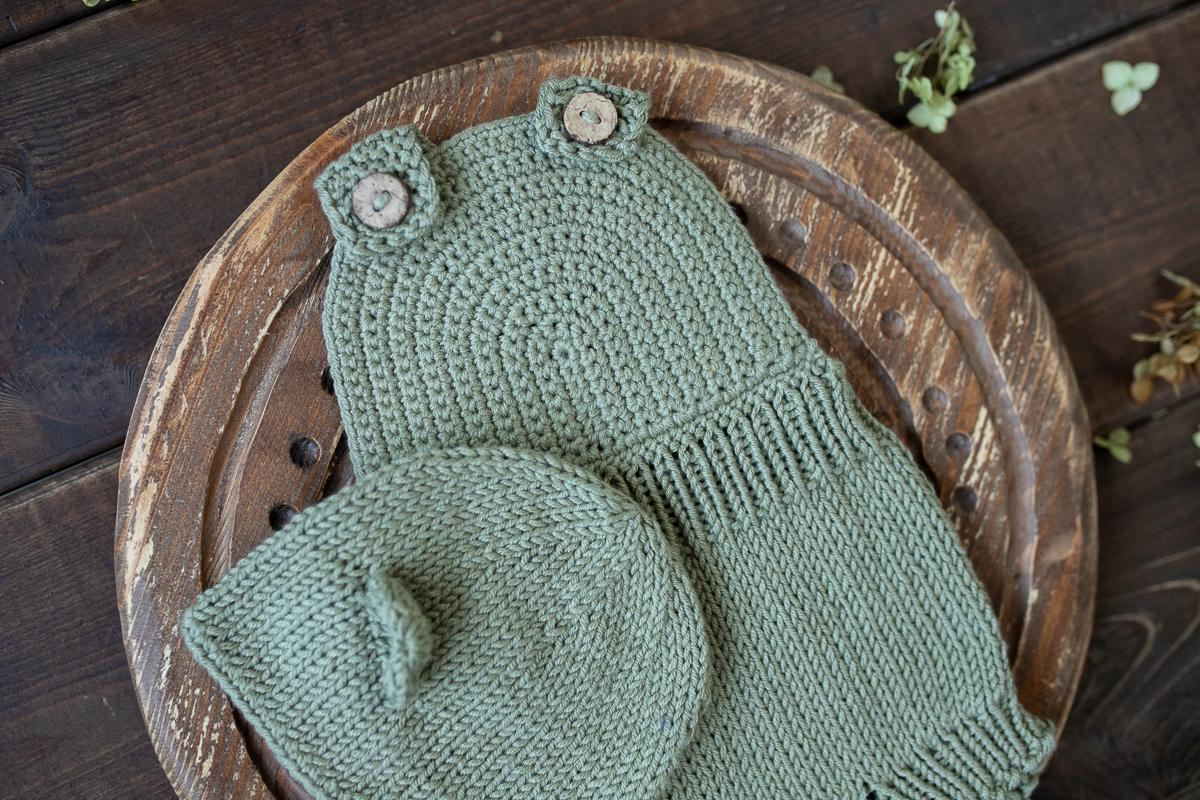 Knitted romper and bonnet,Newborn Photography Prop Set,Newborn photography outfit,Newborn girl photoshoot outfit,Pregnancy gift