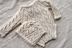Knitted romper and bonnet,Newborn knitted Set,Newborn photography outfit,Сable knit romper,Pregnancy gift,newborn knit outfit,newborn props