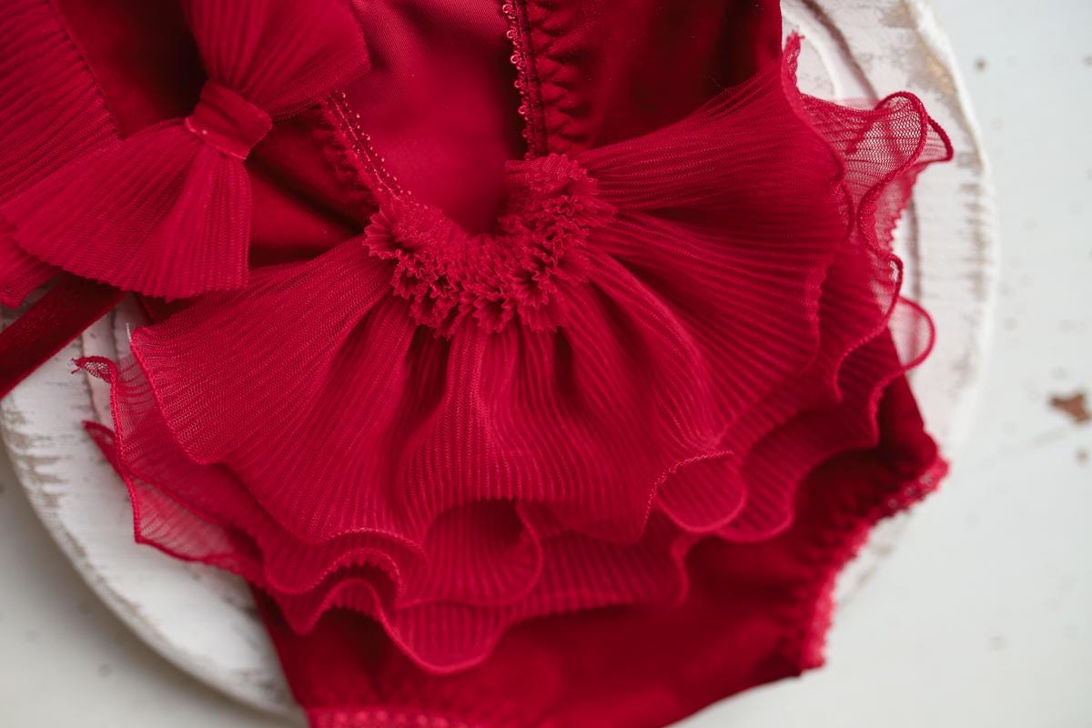 Outfit romper newborn girl & headband,Newborn Girl Outfit,Newborn Photography Props,Newborn baby gift,Pregnancy gift,Newborn Photo Prop