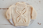 Newborn Knited set, age 0 to 1 m,Newborn Coming Home Outfit Knitted Baby Chunky Sweater,Bloomers,Newborn outfit,Knitted newborn photo props