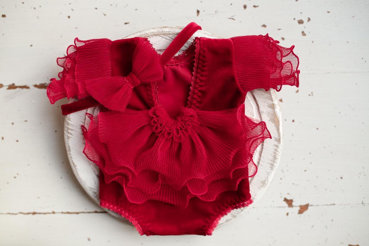 Outfit romper newborn girl & headband,Newborn Girl Outfit,Newborn Photography Props,Newborn baby gift,Pregnancy gift,Newborn Photo Prop