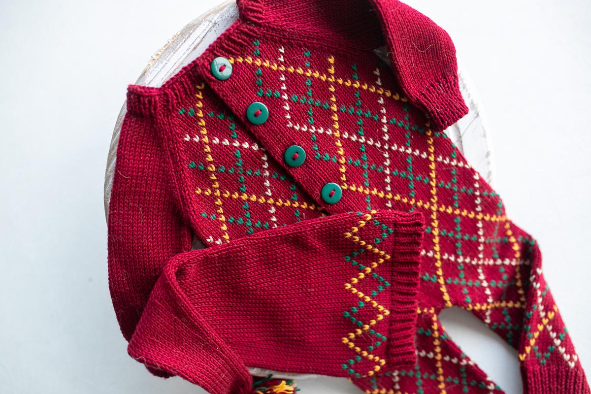 Newborn baby boy Knitted romper & Sleep Hat,Newborn Boy Outfit ,Newborn Photography Props,Newborn boy photoshoot outfit,Newborn photo prop